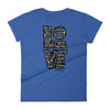 LOVE Is Patient - Ladies' Fit Tee-Royal Blue-S-Made In Agapé