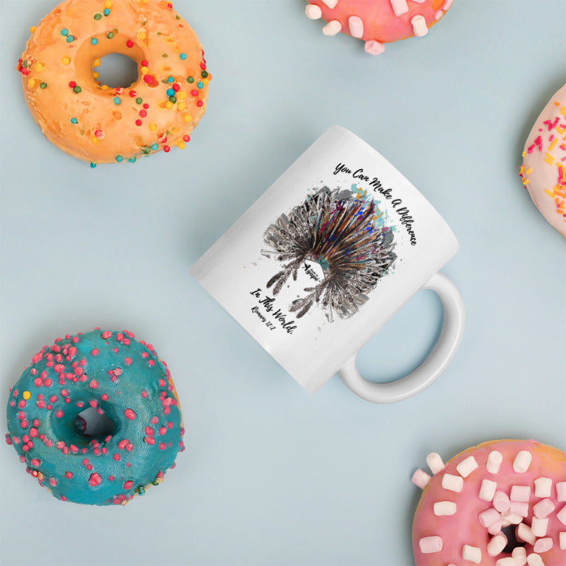 Make A Difference In This World - Coffee Mug-Mockup-Made In Agapé
