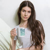 LOVE Protects - Coffee Mug-Woman holding mug-Made In Agapé